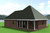 Traditional House Plan - 55833 - Rear Exterior