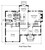 Colonial House Plan - Carianne 56384 - 1st Floor Plan
