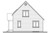 Secondary Image - Cottage House Plan - Gaillon 1 56599 - Rear Exterior