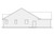 Ranch House Plan - Fern View 56988 - Left Exterior