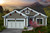 Ranch House Plan - 57166 - Front Exterior