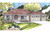 Ranch House Plan - Fieldstone 57911 - Front Exterior