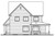 Country House Plan - Turningdale 58508 - Rear Exterior