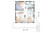 Cottage House Plan - Skylark 2 58613 - 1st Floor Plan