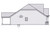 Craftsman House Plan - New Westfield 58641 - Left Exterior
