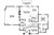 Prairie House Plan - Larkview 59650 - 1st Floor Plan