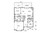 Craftsman House Plan - Camden 59920 - 1st Floor Plan