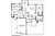 Ranch House Plan - 61738 - 1st Floor Plan