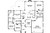 Prairie House Plan - Crownpoint 62509 - 1st Floor Plan