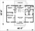Cottage House Plan - 65800 - 1st Floor Plan