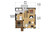 Contemporary House Plan - 65908 - 1st Floor Plan