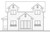 Secondary Image - Country House Plan - Houston 66533 - Rear Exterior