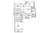 European House Plan - Georgetown 67497 - 1st Floor Plan
