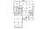 European House Plan - 68980 - 1st Floor Plan