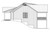 Ranch House Plan - Louisa Point 69208 - Right Exterior