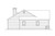 Ranch House Plan - 70991 - Left Exterior
