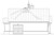 Craftsman House Plan - 71993 - Left Exterior