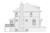 Traditional House Plan - Persimmon 73239 - Left Exterior