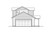 Traditional House Plan - Harebell 73496 - Left Exterior