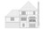 Tudor House Plan - Pullman 73670 - Rear Exterior
