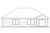 Secondary Image - Ranch House Plan - Eastford 75932 - Rear Exterior