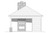 Traditional House Plan - Driftwood Poolhouse 76849 - Right Exterior