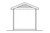 Secondary Image - Traditional House Plan - Storage Shed 77064 - Rear Exterior