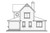 Cottage House Plan - Edgewater 78239 - Rear Exterior