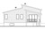 Secondary Image - Modern House Plan - Oxford 2 78397 - Rear Exterior