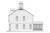 Colonial House Plan - Rexford 79053 - Right Exterior