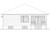 Secondary Image - Contemporary House Plan - Urbania 2 79064 - Rear Exterior