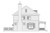 Colonial House Plan - Durham 80774 - Left Exterior