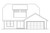 Cottage House Plan - Lawrence 82155 - Rear Exterior