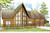 A-Frame House Plan - Boulder Creek 83270 - Exterior