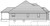 European House Plan - Carmelite 89574 - Left Exterior