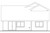 Contemporary House Plan - Blanchard 90330 - Rear Exterior