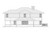 Prairie House Plan - Lake Drive 90497 - Right Exterior