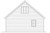 Traditional House Plan - 91306 - Rear Exterior