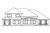 Mediterranean House Plan - Corsica 94619 - Rear Exterior