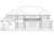 European House Plan - Reynolds 95664 - Rear Exterior