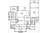 European House Plan - Natchez 95876 - 1st Floor Plan