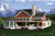 Secondary Image - European House Plan - 95841 - Rear Exterior