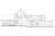 Farmhouse House Plan - Riverview 99393 - Rear Exterior