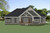 Craftsman House Plan - Oak Hollow 69828 - Rear Exterior