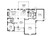 Farmhouse House Plan - Wesboro 53627 - 1st Floor Plan