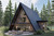A-Frame House Plan - Spearfish 15622 - Front Exterior