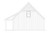 Traditional House Plan - Nova Scotia Garage 76785 - Rear Exterior