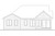 French Country House Plan - Hubert 2 54463 - Rear Exterior