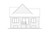 Craftsman House Plan - Saint-James 56634 - Rear Exterior