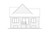 Craftsman House Plan - Saint-James 56634 - Rear Exterior